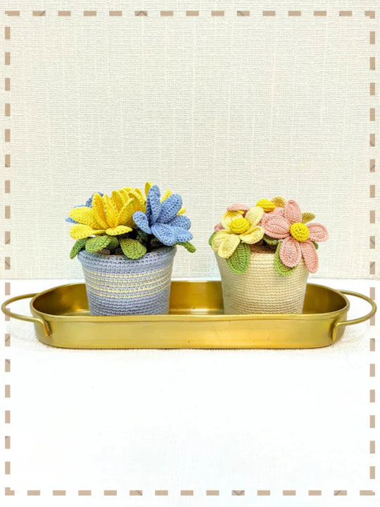 Happy Threads | Handcrafted Gift Set- The Floral Shoppe Collection