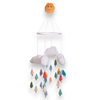 Happy Threads | Bright & Colourful Crochet Raindrops – Handmade Amigurumi Mobile for Nursery - Hunar Hatti