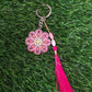 Mandala art key chain