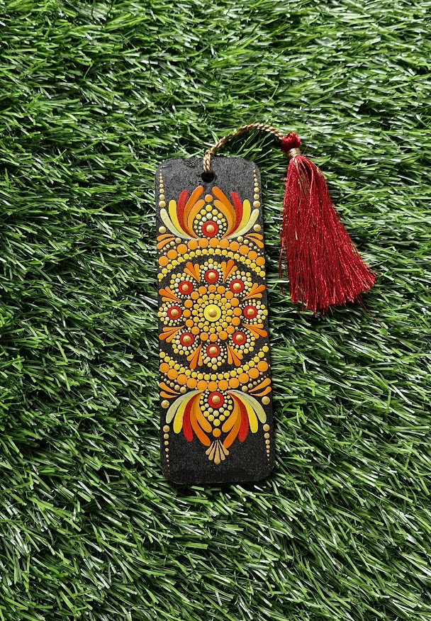 Mandala art bookmarks