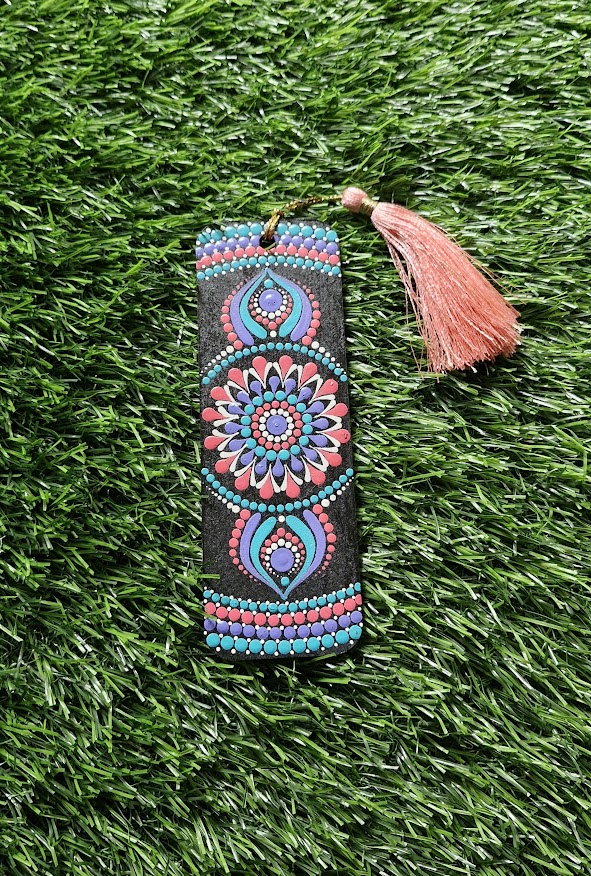 Mandala art bookmarks