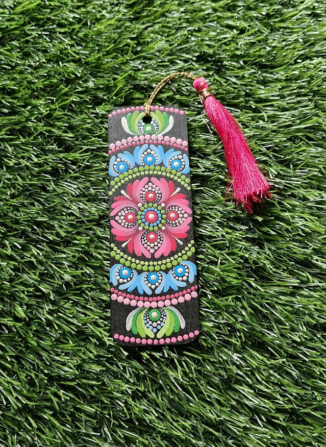 Mandala art bookmarks
