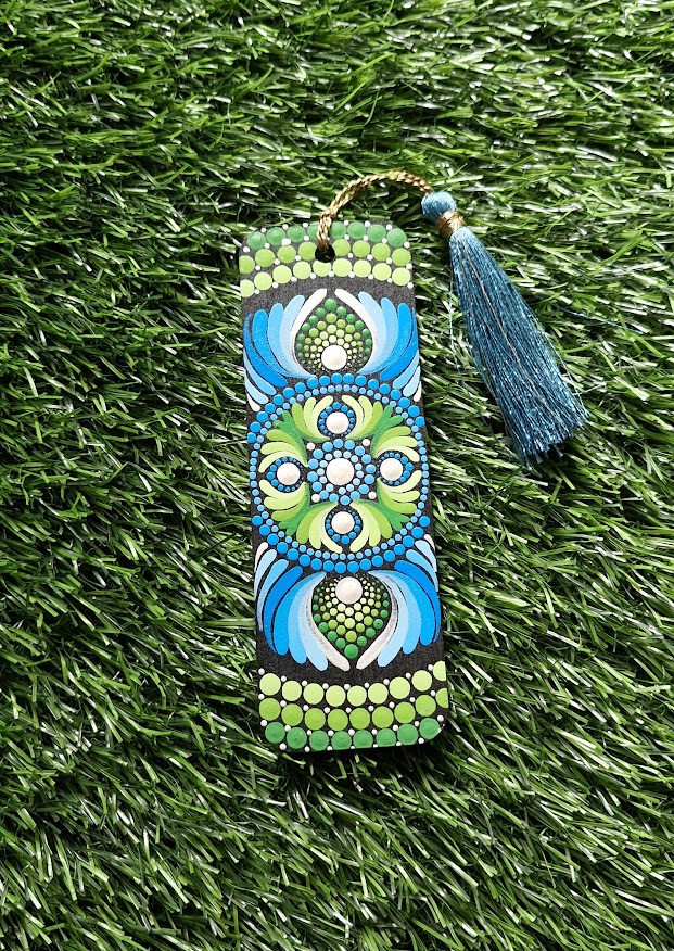 Mandala art bookmarks