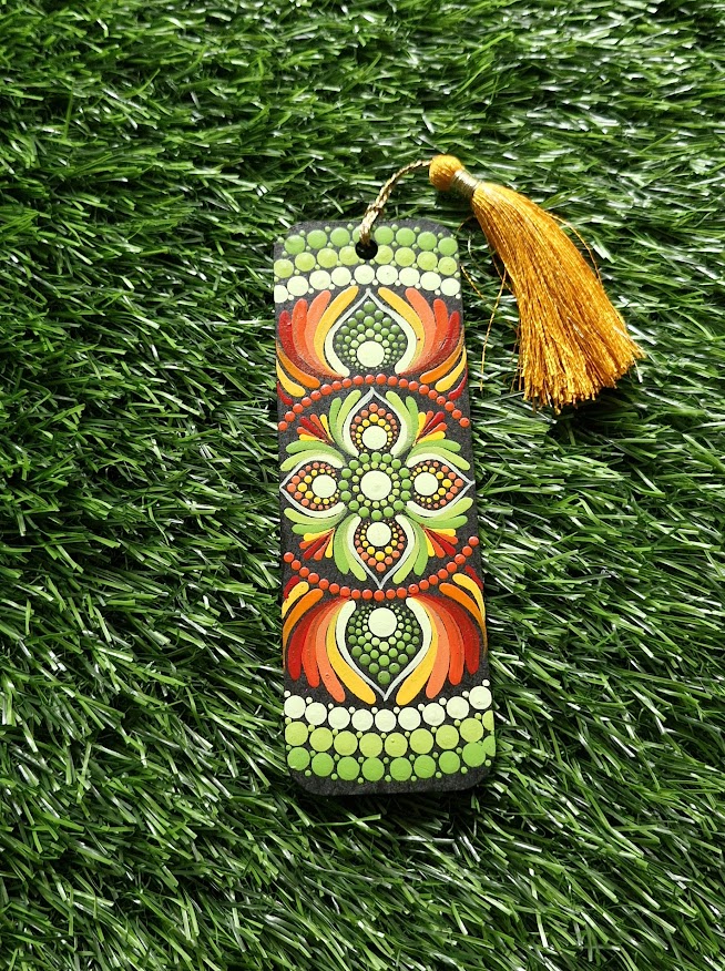 Mandala art bookmarks