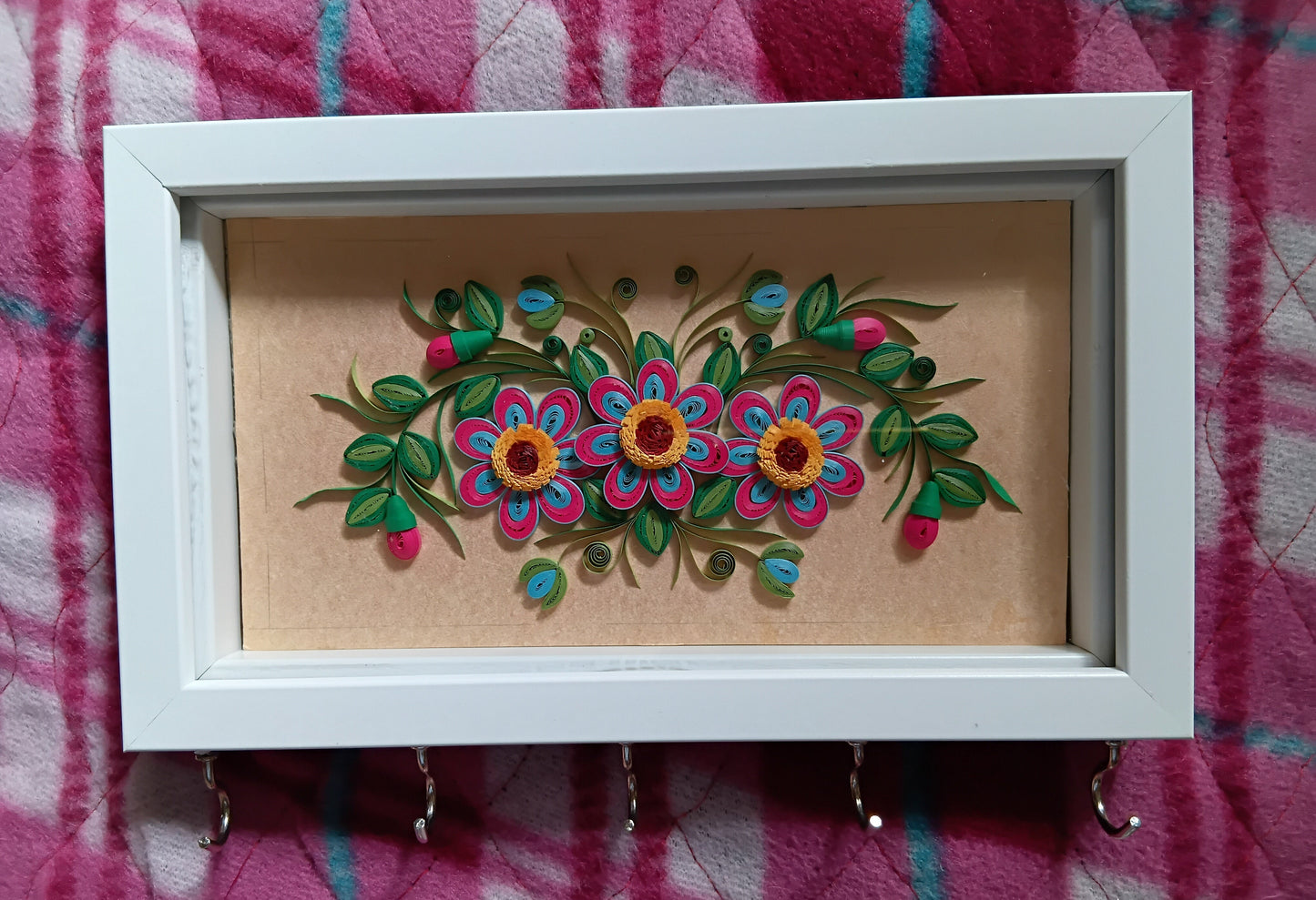 Wall Hanging Quilling Key Hanging