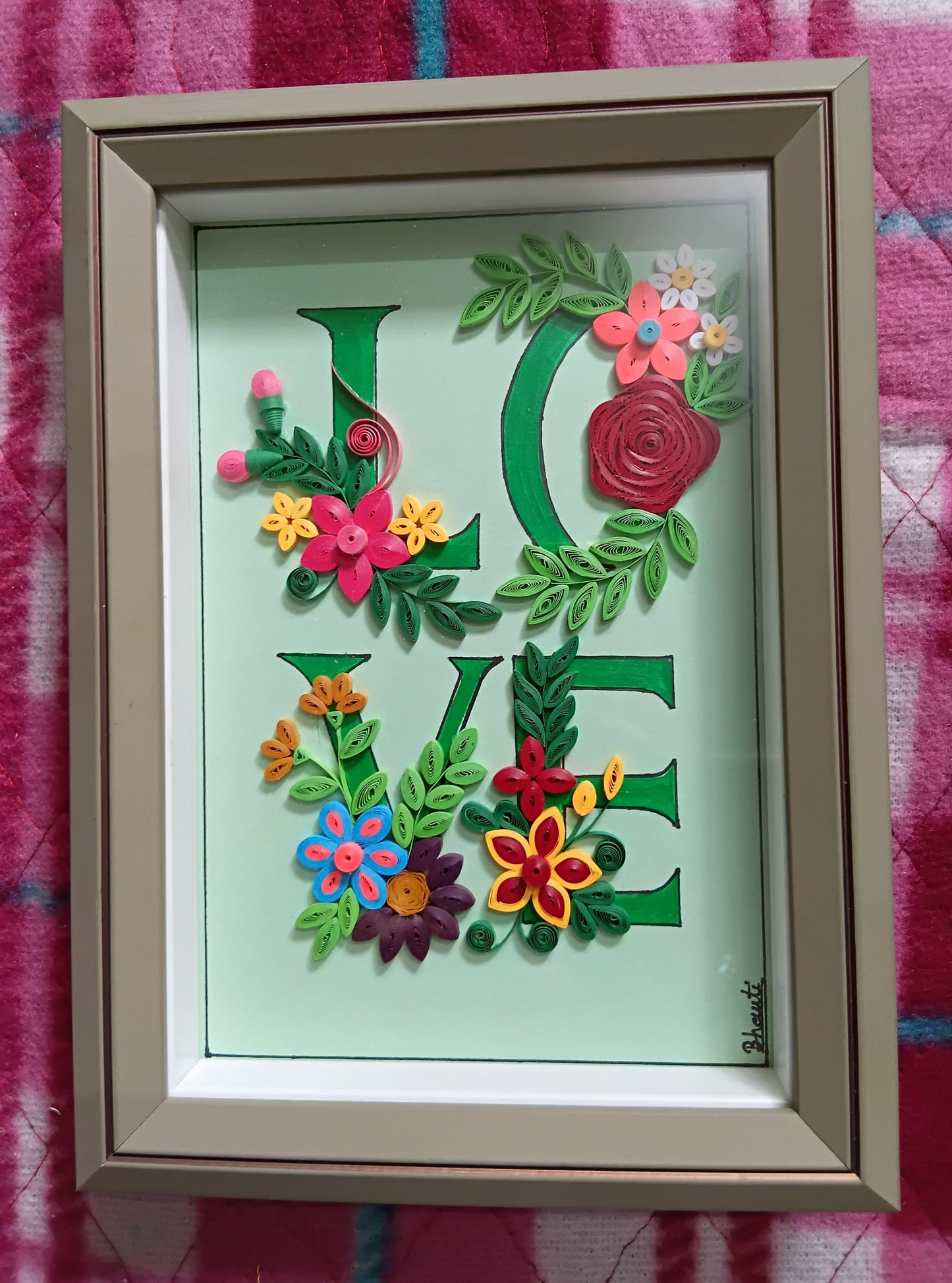 Love photo frame