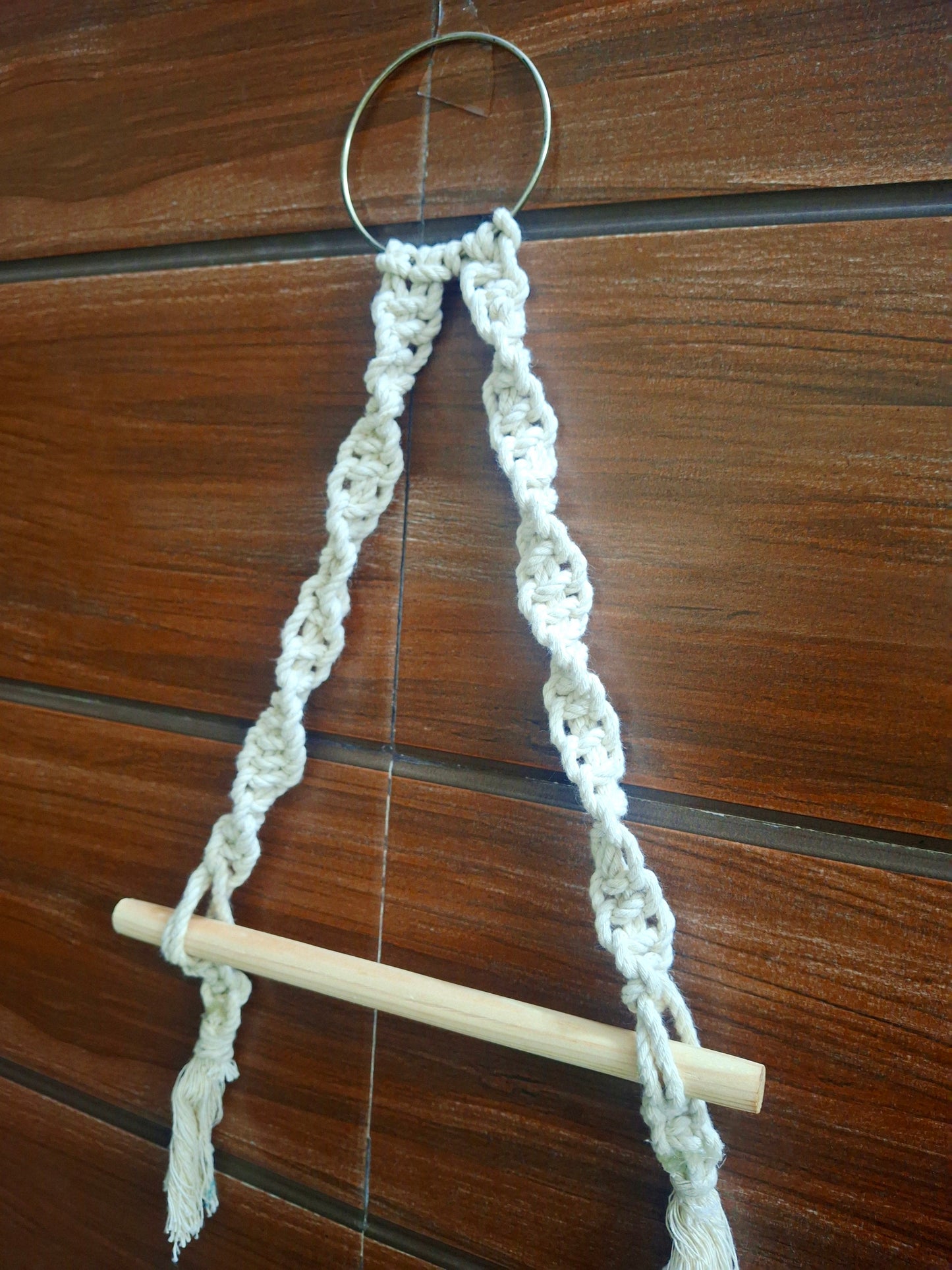 Macrame hanging-Napkin holder