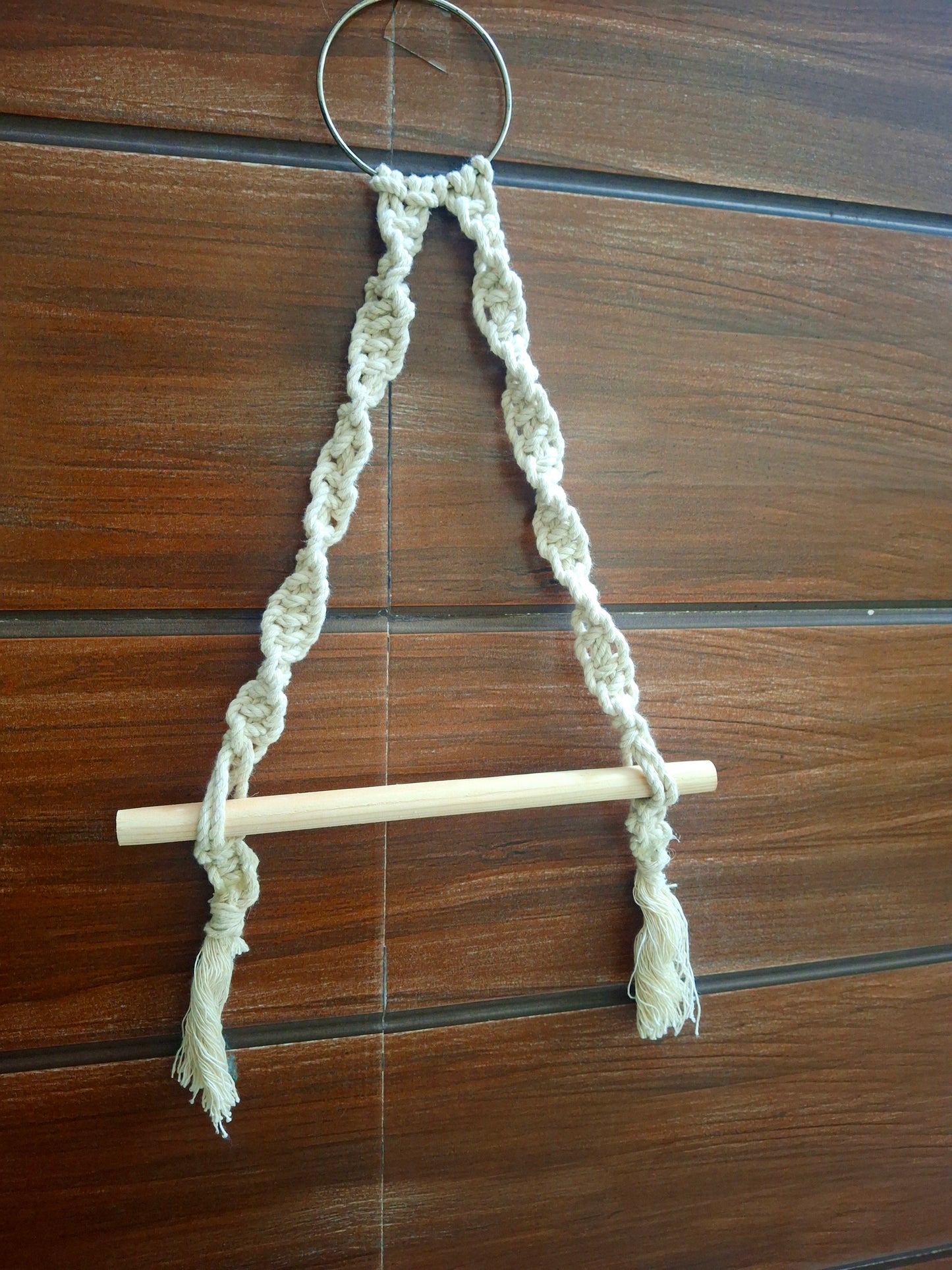Macrame hanging-Napkin holder