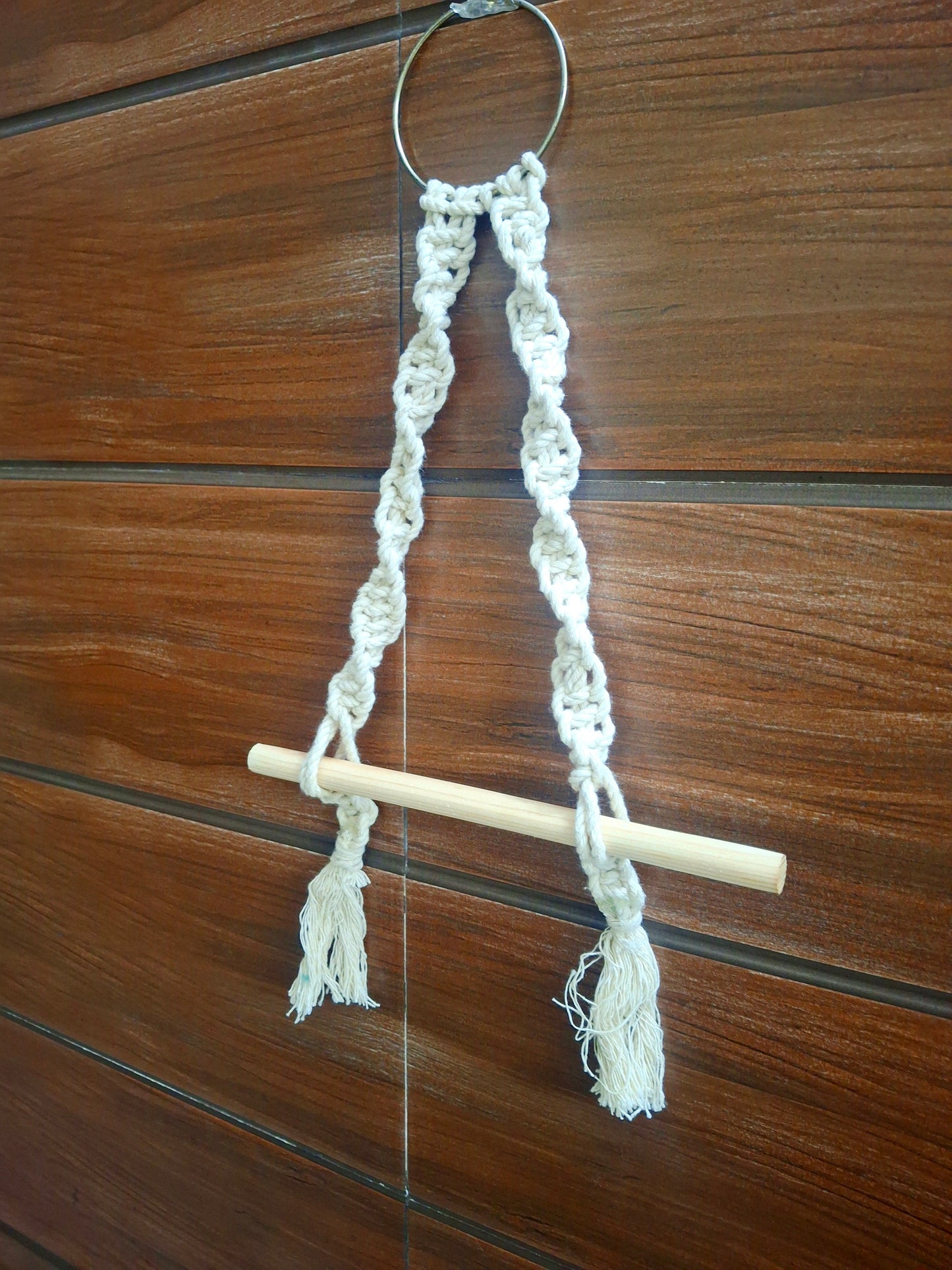 Macrame hanging-Napkin holder