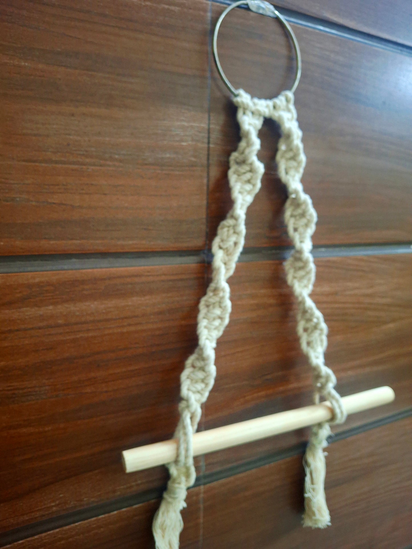 Macrame hanging-Napkin holder