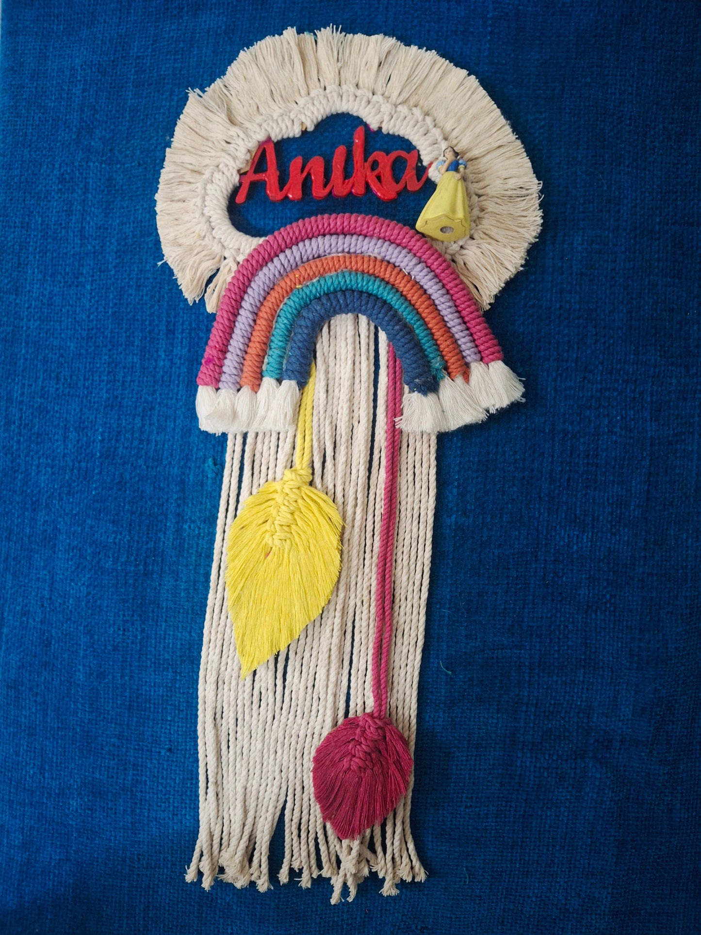 Personalised name door hanging