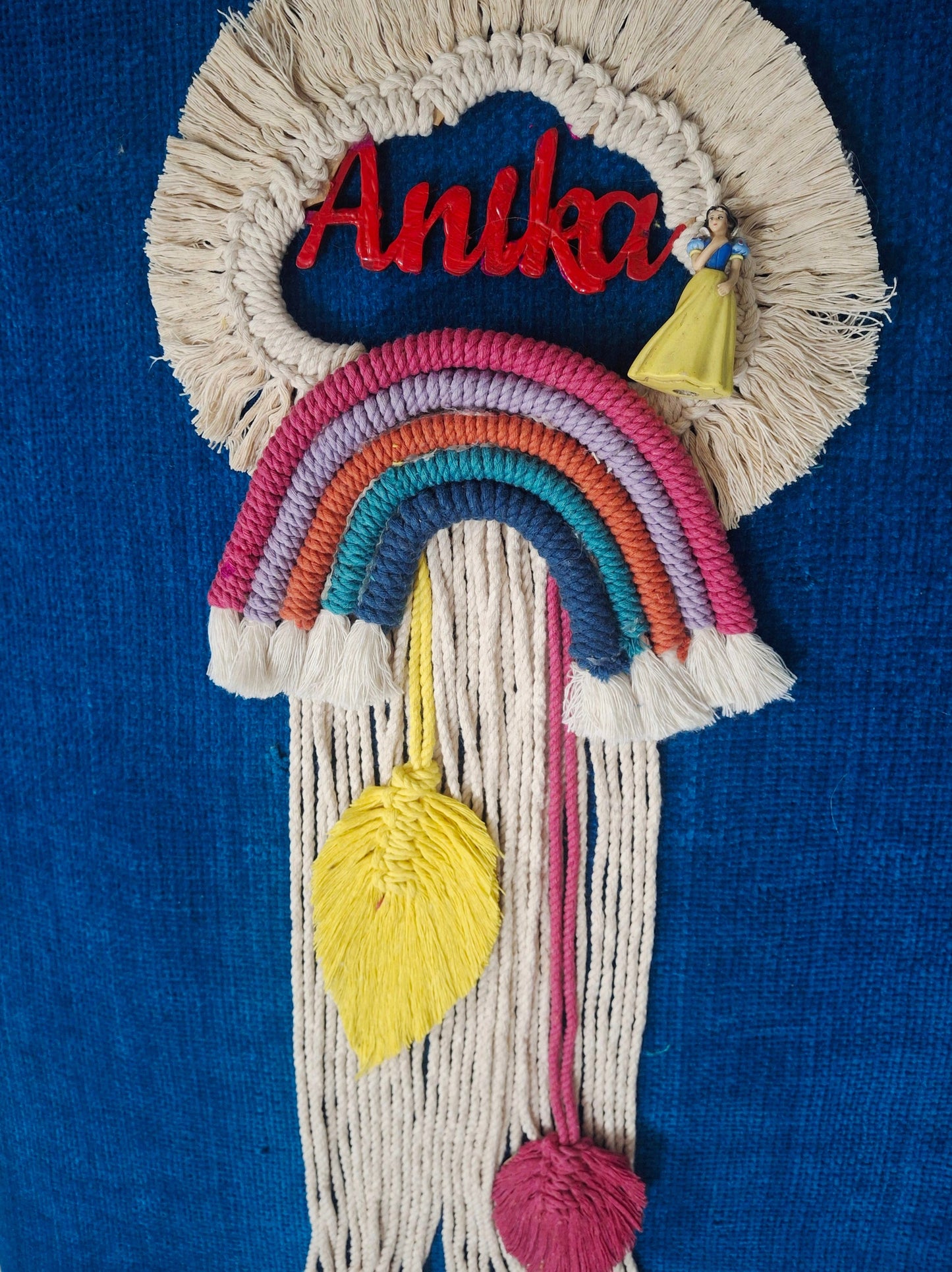 Personalised name door hanging