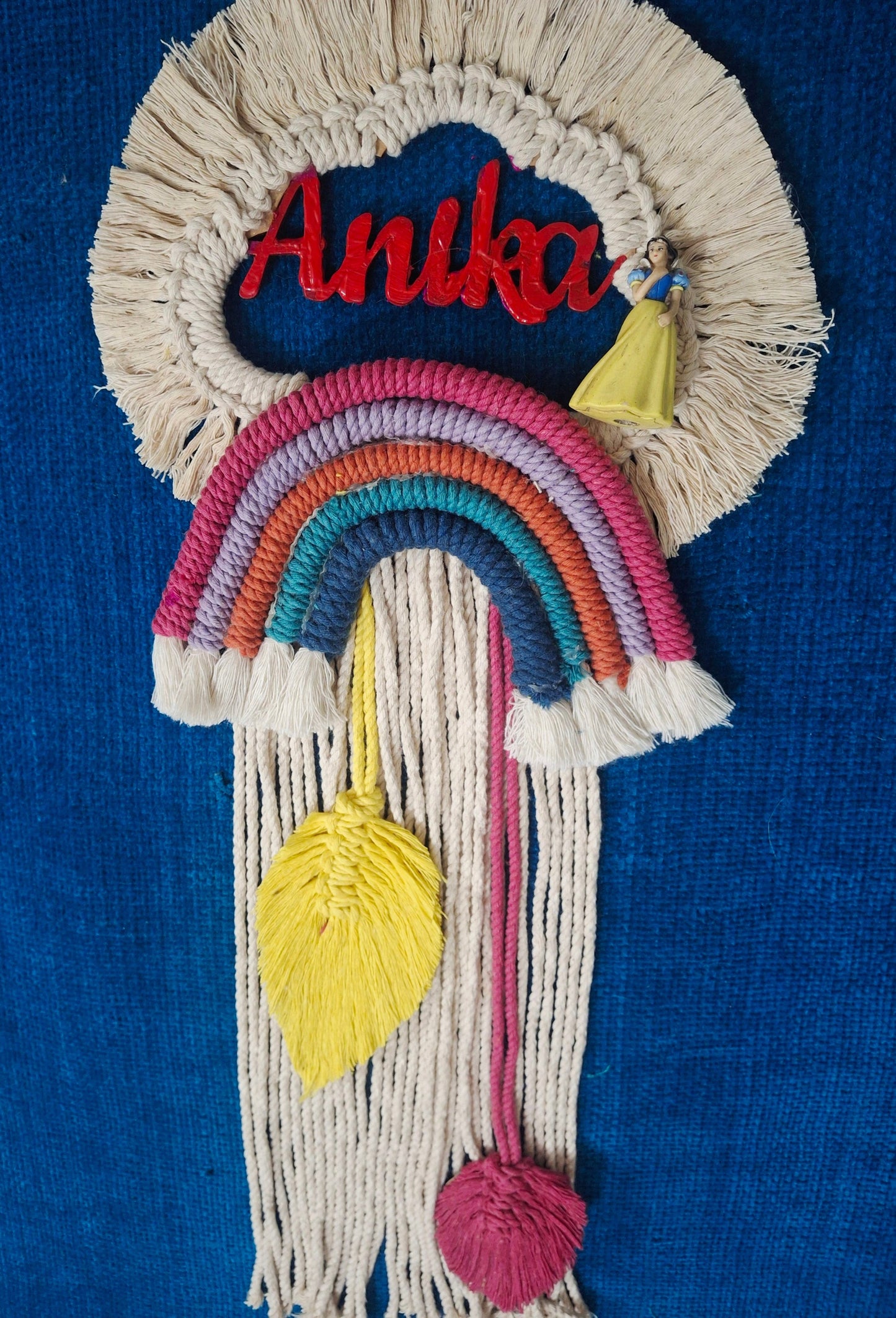 Personalised name door hanging