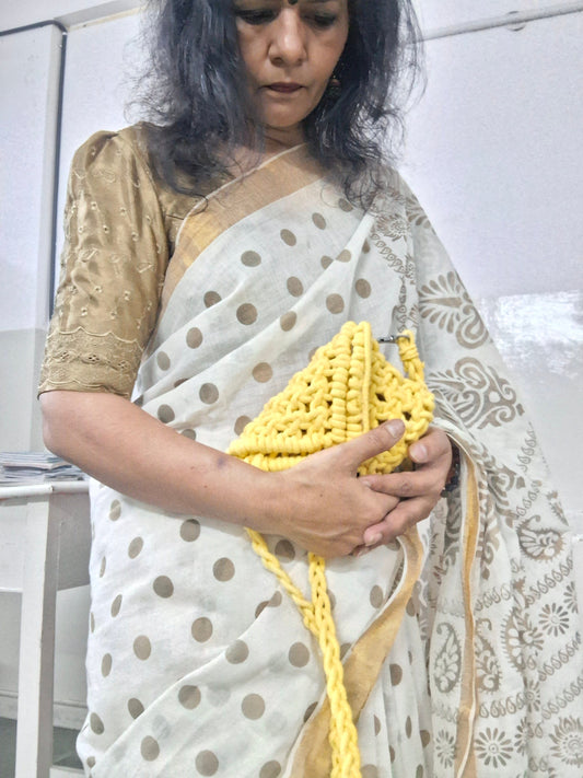 Macrame handbag/sling bag
