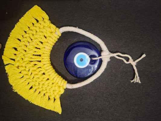 Evil eye car charm