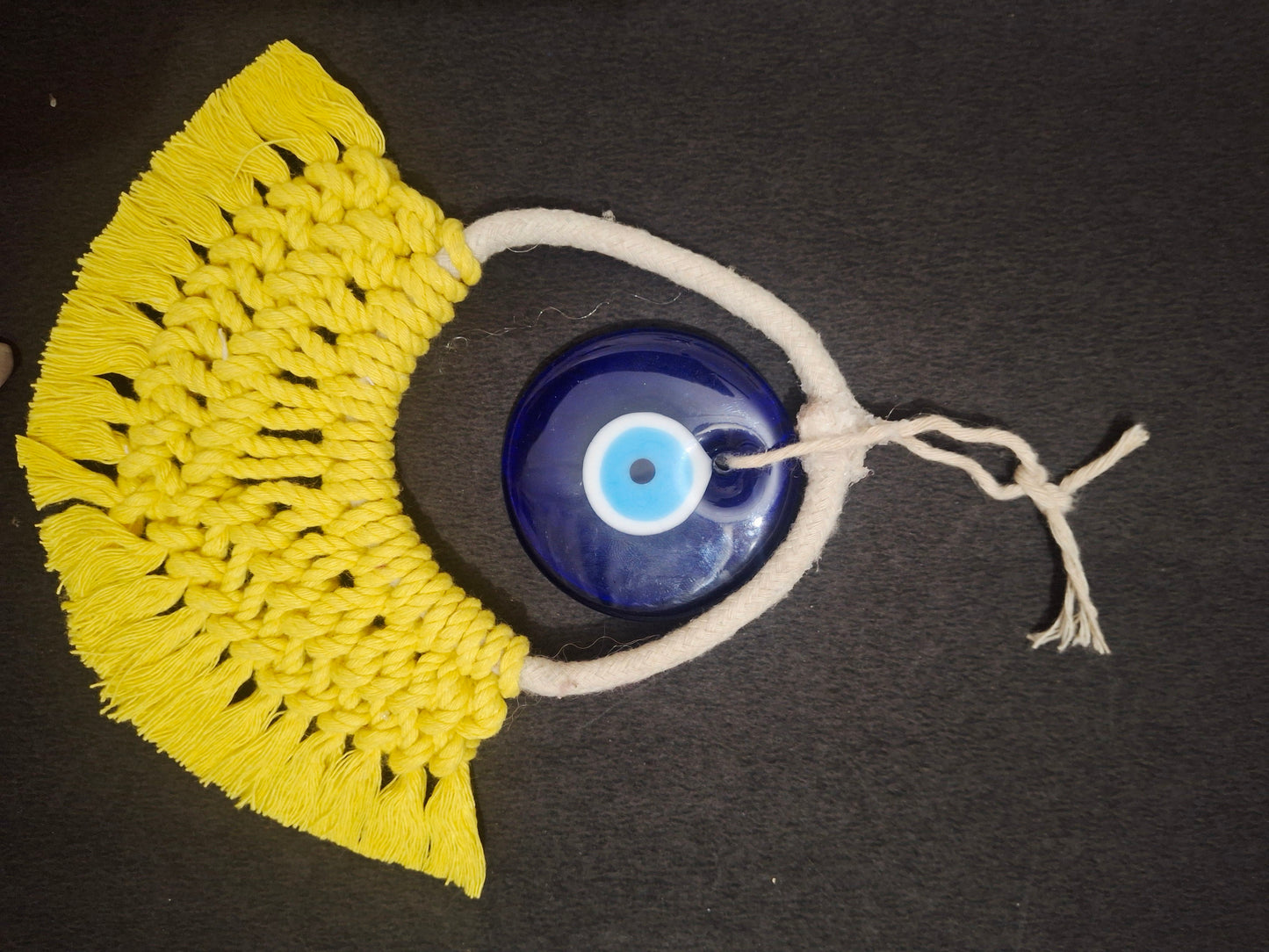 Evil eye car charm