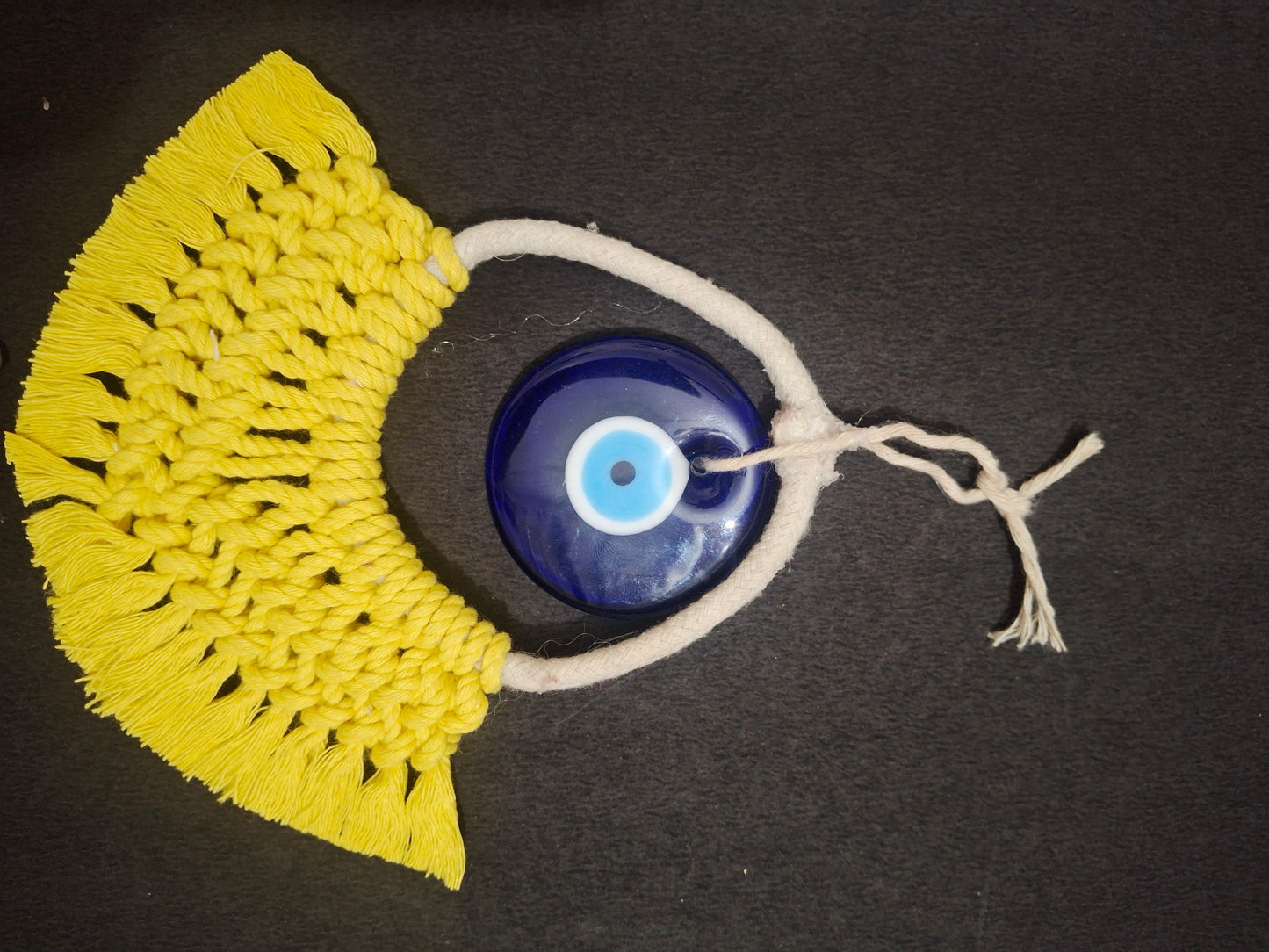 Evil eye car charm