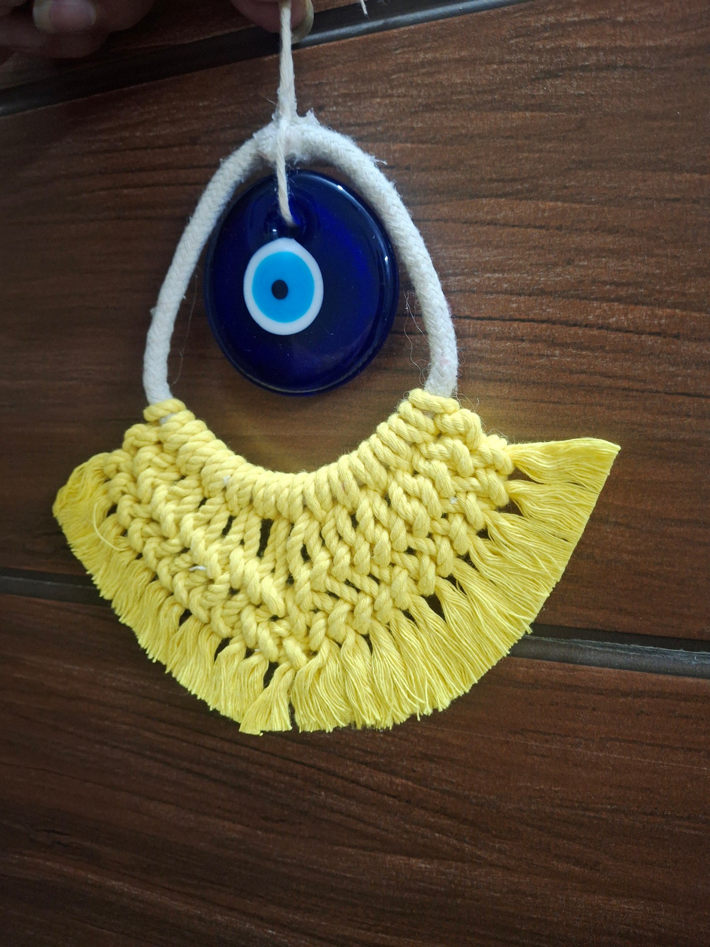 Evil eye car charm