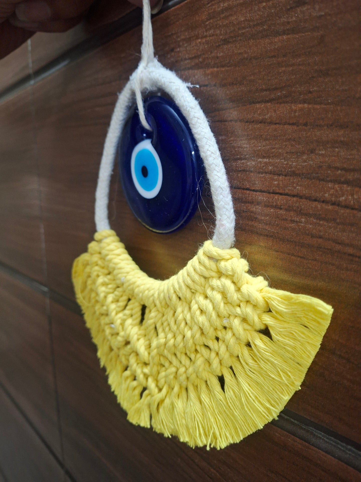 Evil eye car charm
