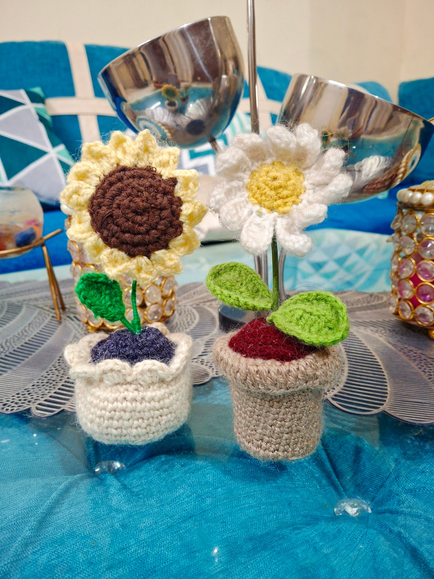 Crochet flower