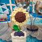 Crochet flower