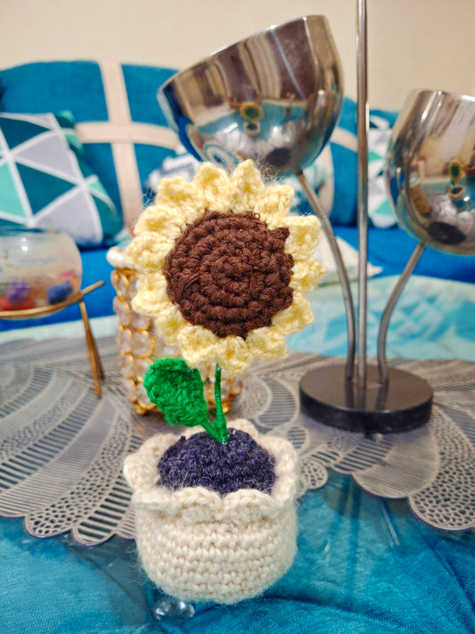 Crochet flower