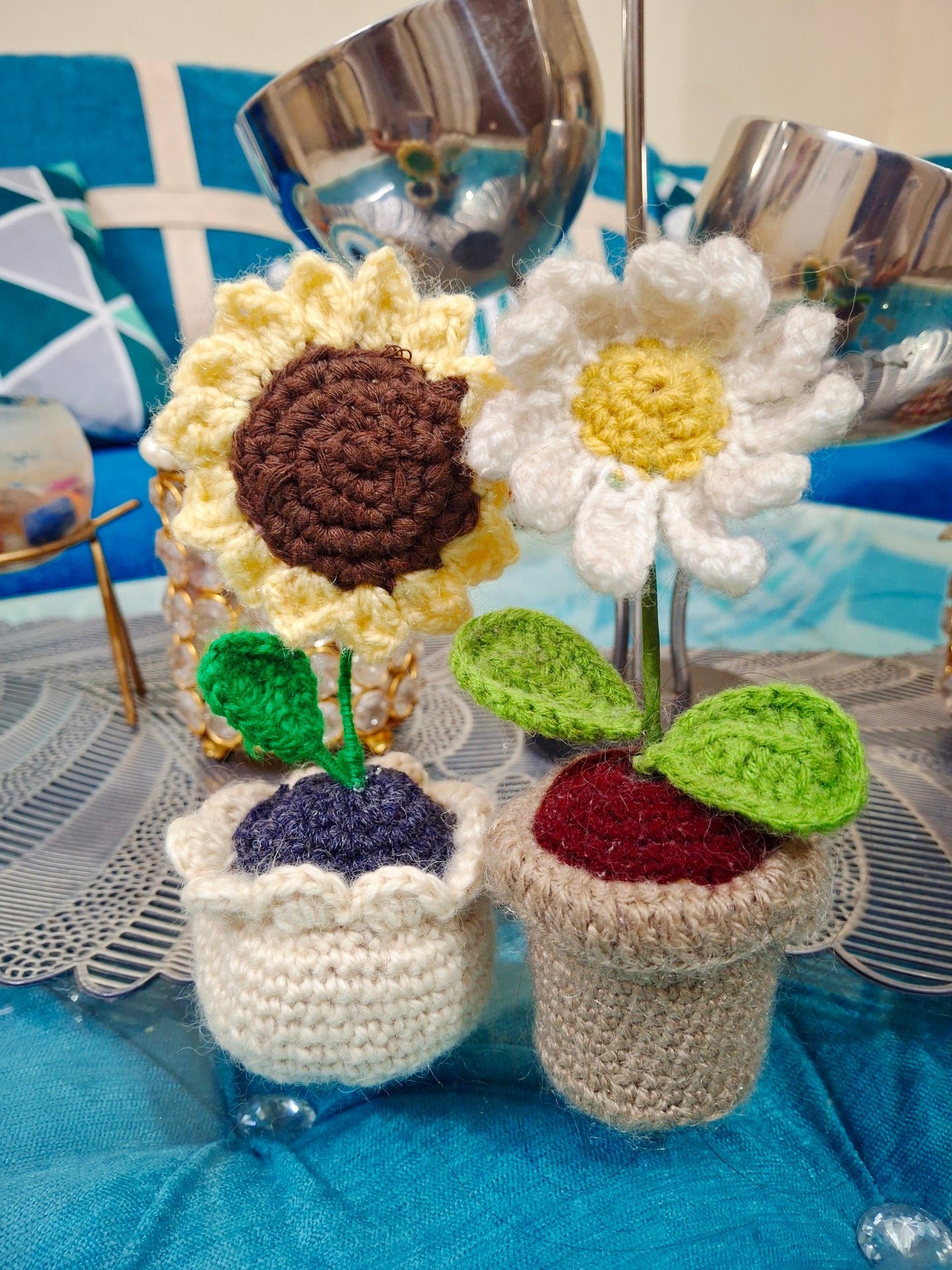 Crochet flower