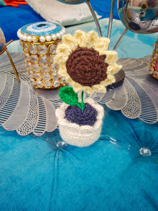 Crochet flower