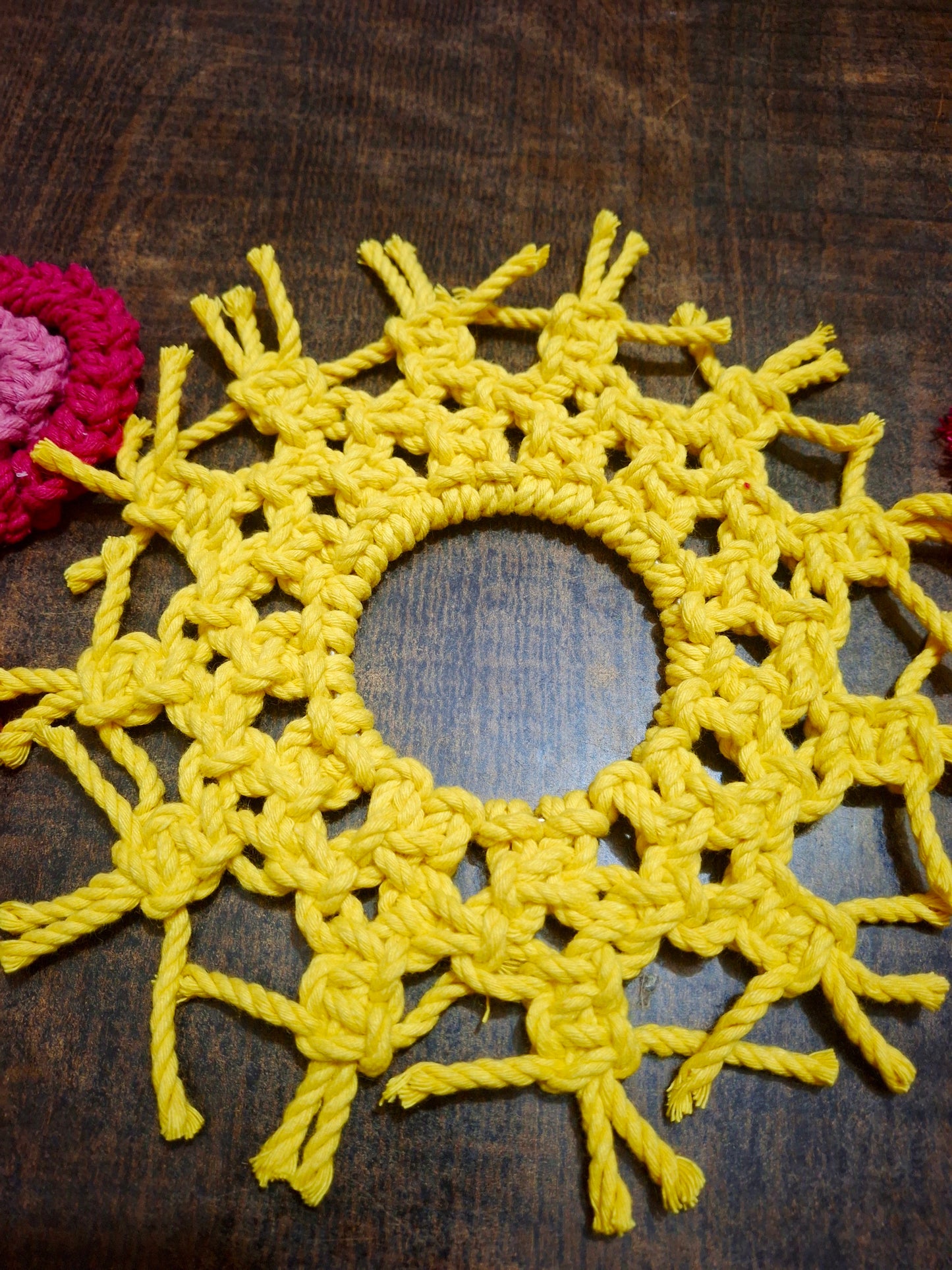 Macrame Tealight holder