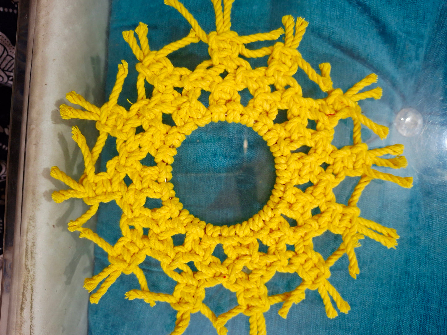 Macrame Tealight holder