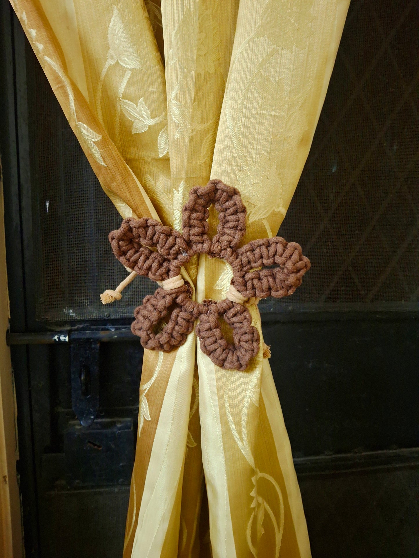 Macrame-Curtain ties