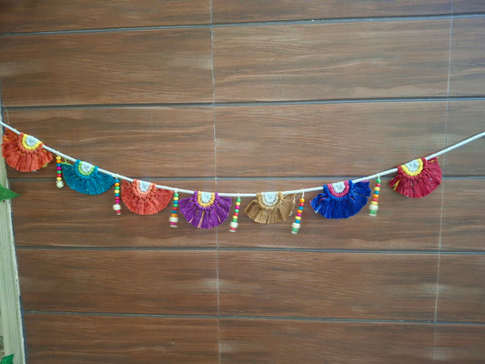 Macrame bandanwar/toran/bunting - Hunar Hatti