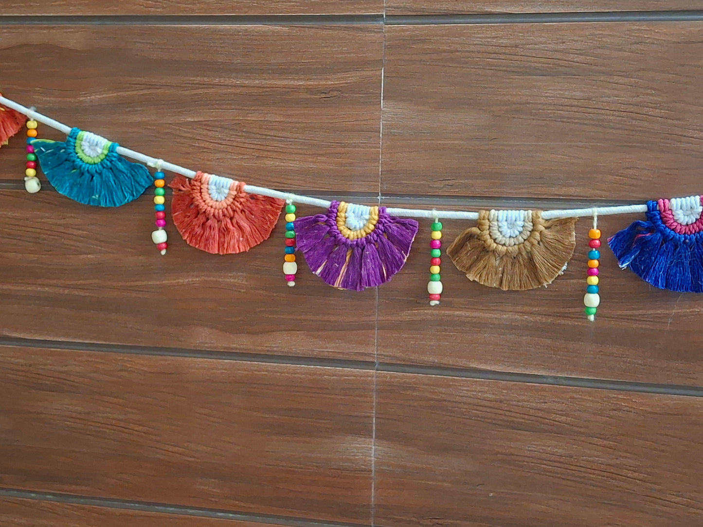 Macrame bandanwar/toran/bunting - Hunar Hatti
