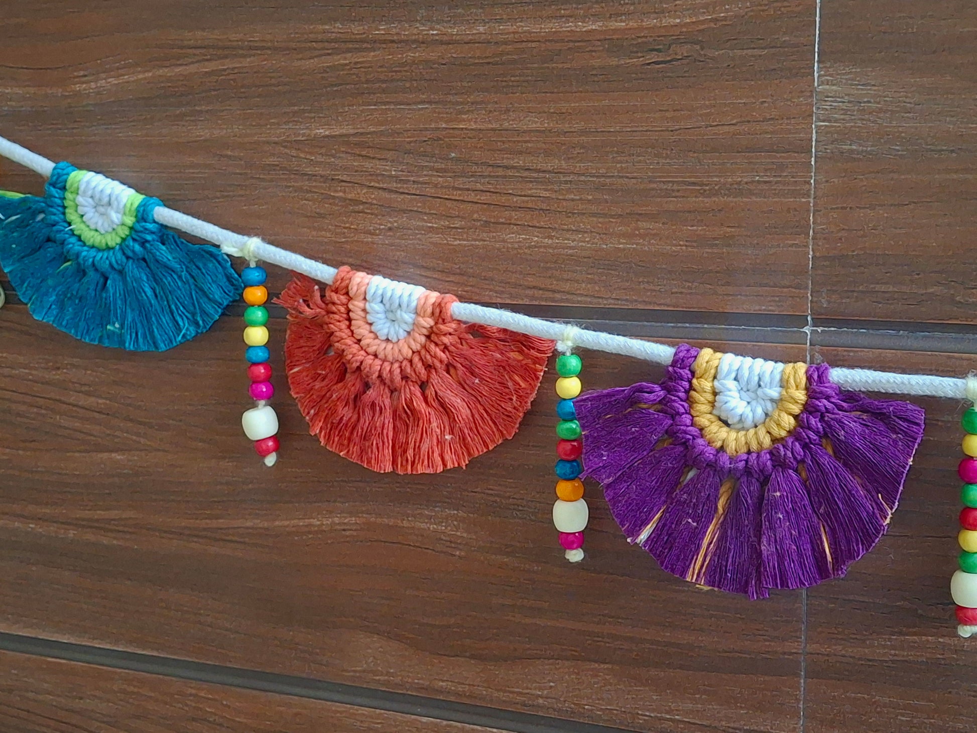 Macrame bandanwar/toran/bunting - Hunar Hatti