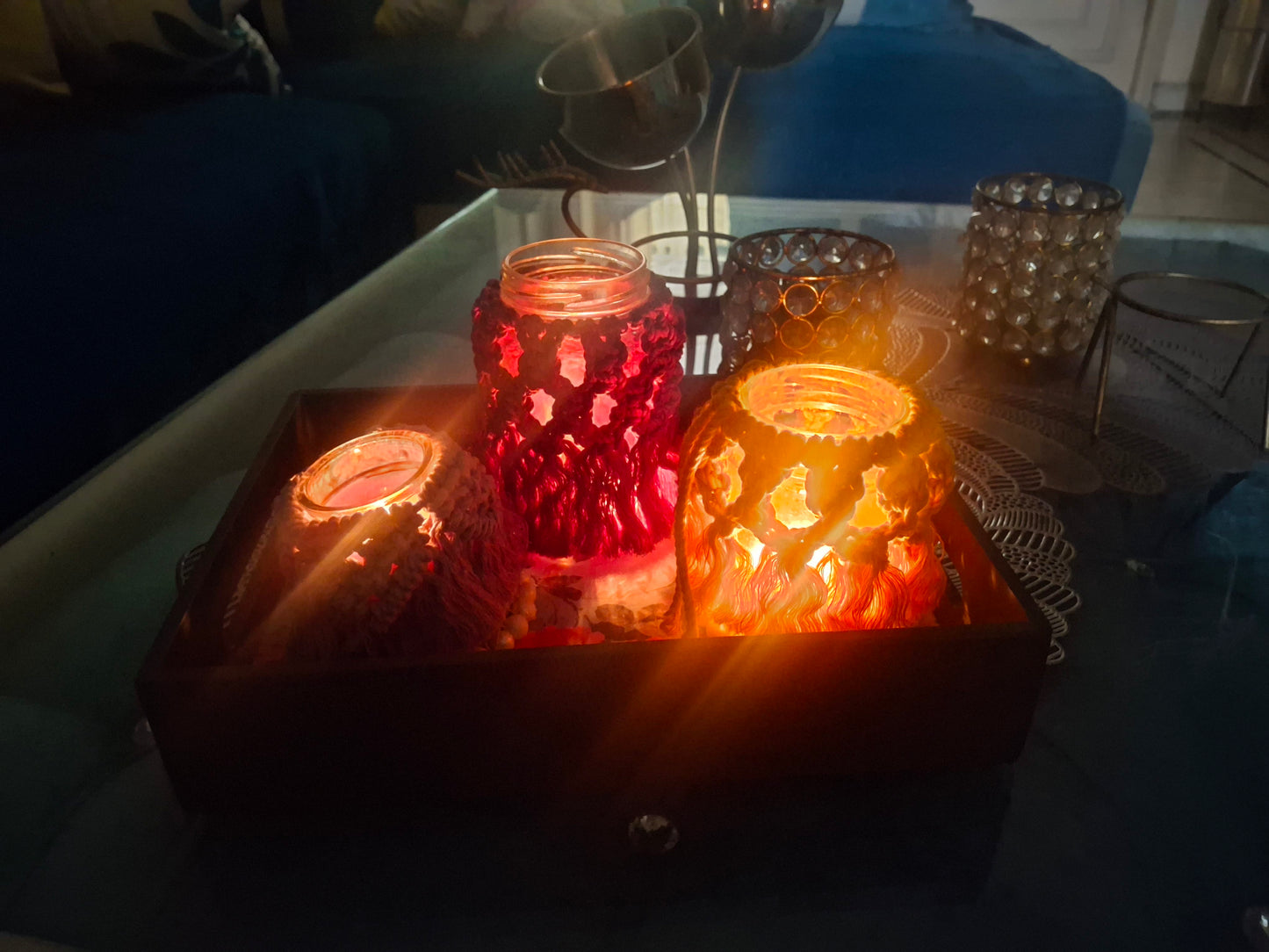 Macrame jar holder - Hunar Hatti