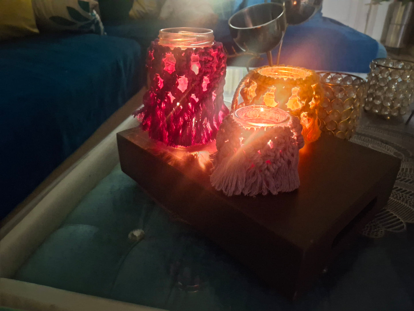 Macrame jar holder - Hunar Hatti