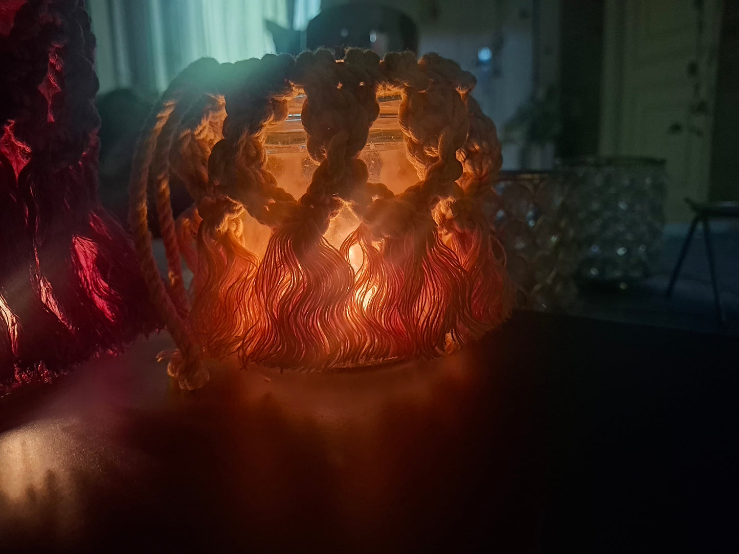 Macrame jar holder - Hunar Hatti