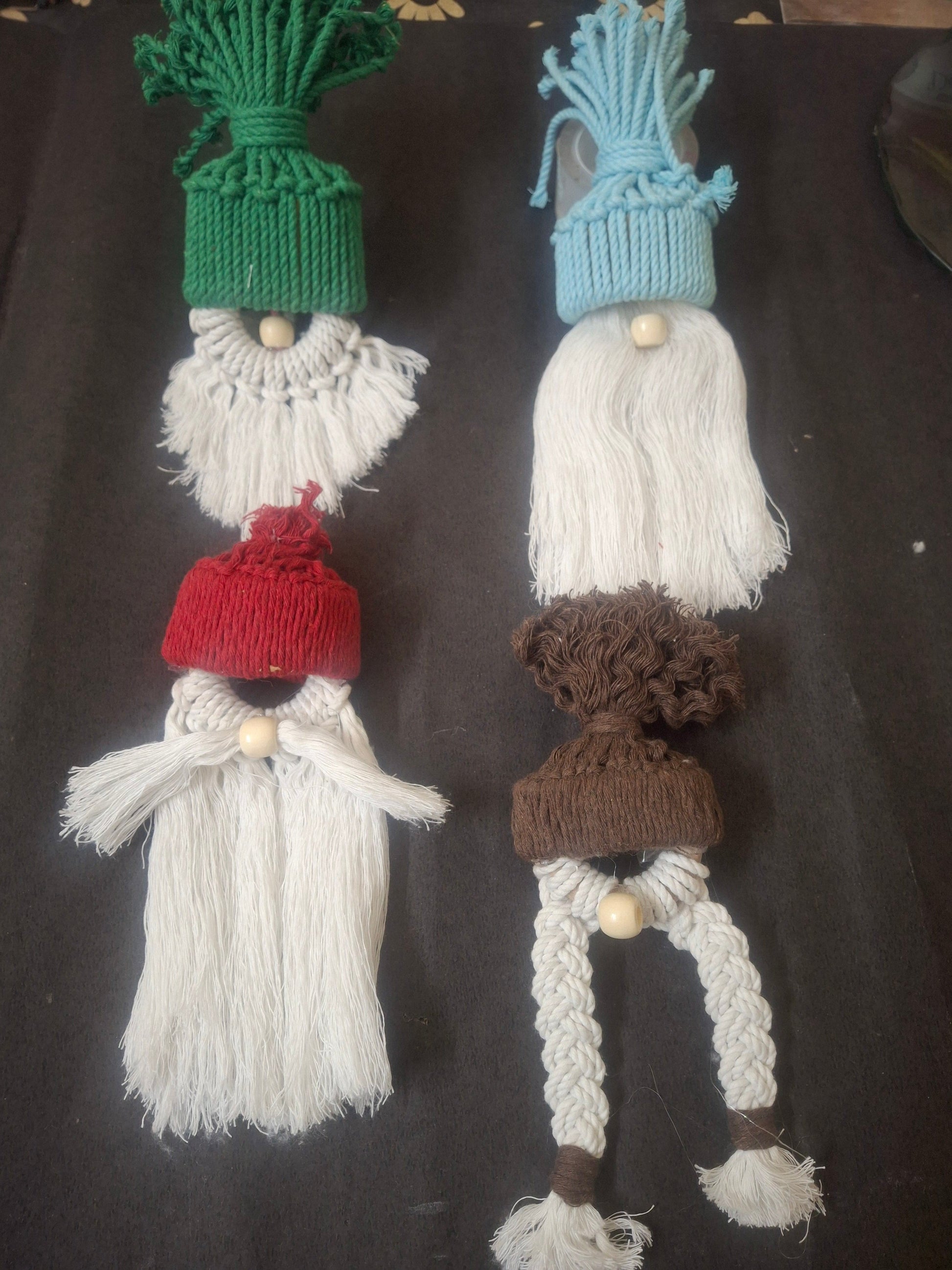 Macrame christmas ornaments - Hunar Hatti