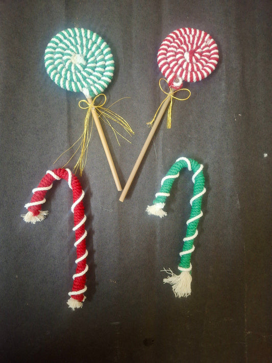 Macrame christmas ornaments - Hunar Hatti
