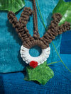 Macrame christmas ornaments-reindeer and bunny - Hunar Hatti