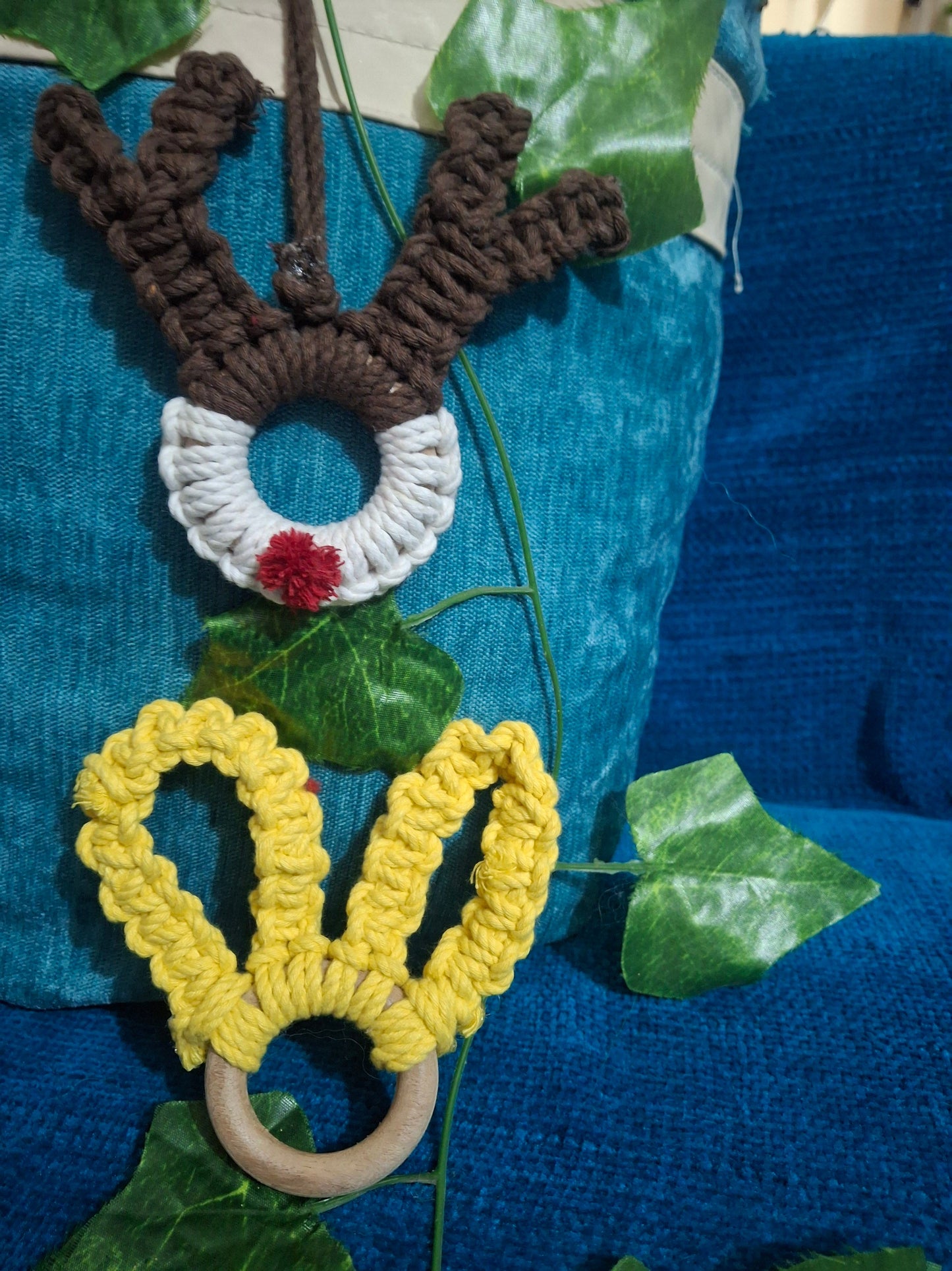 Macrame christmas ornaments - Hunar Hatti