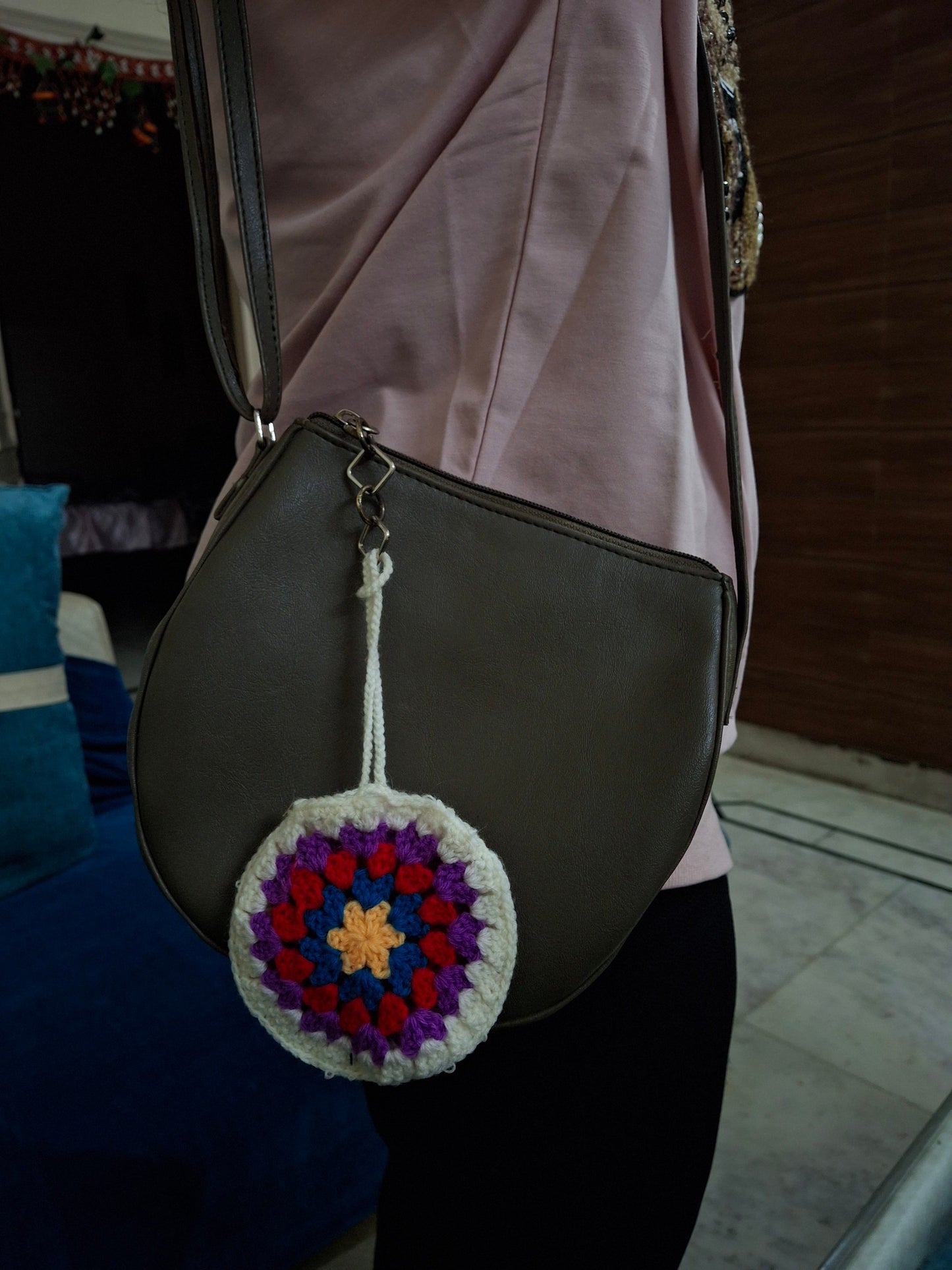 Crochet earpods/ bag charms