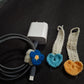 Crochet cord holder