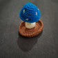 Crochet jewellery holder