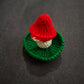 Crochet jewellery holder