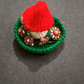 Crochet jewellery holder