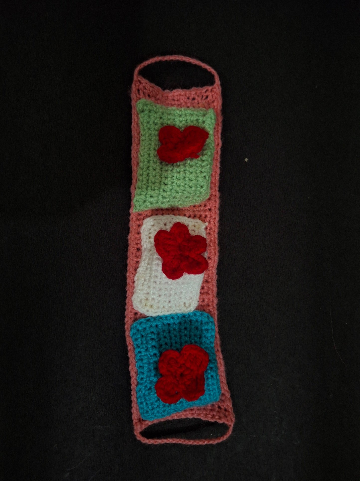 Unique two way Crochet tea cup cover cum stationary holder