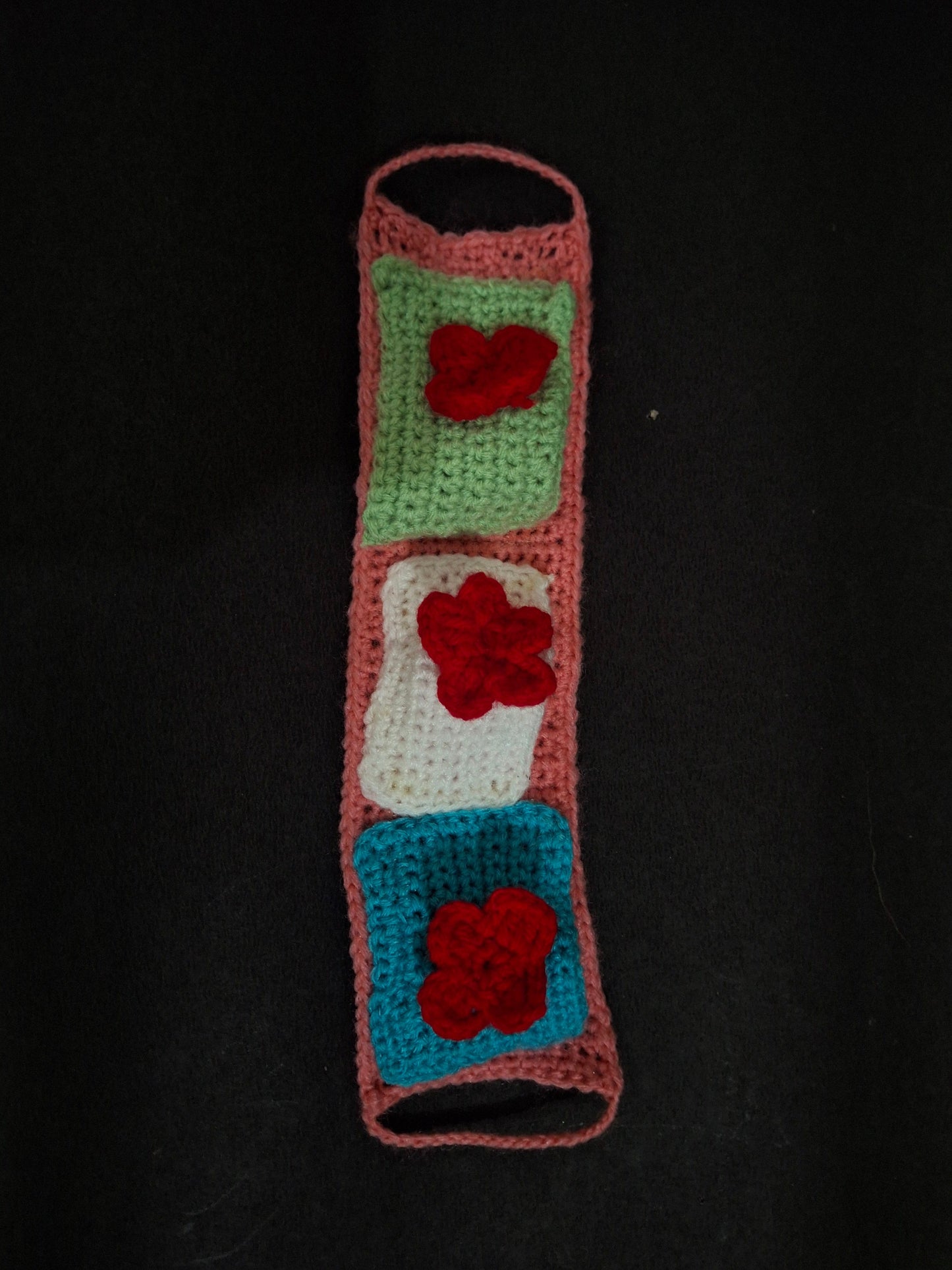Unique two way Crochet tea cup cover cum stationary holder