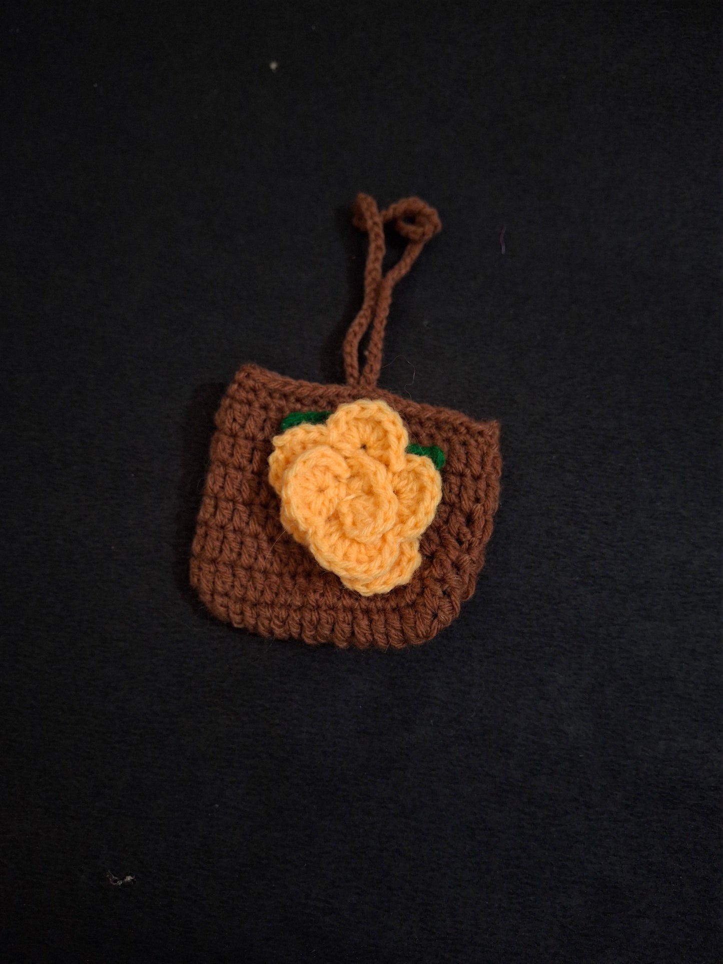 Crochet earpods/ bag charms