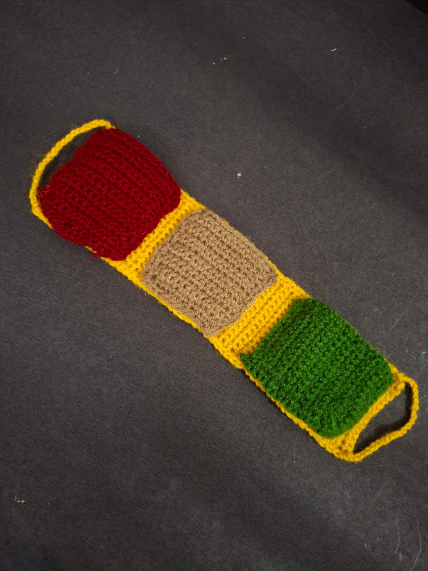 Unique two way Crochet tea cup cover cum stationary holder